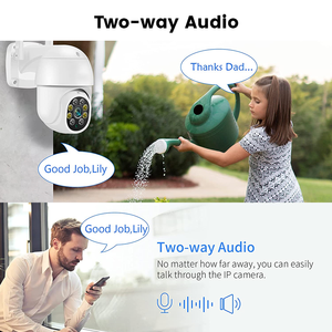 Fabricante al por mayor <span class=keywords><strong>1080P</strong></span> hogar inalámbrico velocidad Domo cámara PTZ 360 <span class=keywords><strong>Pan</strong></span>/<span class=keywords><strong>Tilt</strong></span> SD/almacenamiento en la nube al aire libre WiFi CCTV cámara PTZ - Product Image 2