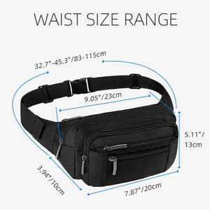Riñonera Deportiva con Correa Ajustable para Actividades al Aire Libre, Entrenamiento, Viajes, Correr, Senderismo y Ciclismo - Product Image 5