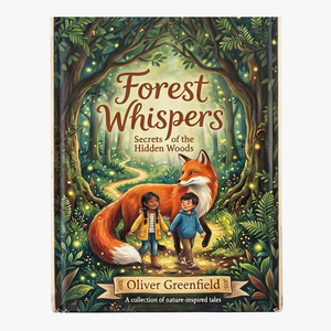 Impression personnalisée de livres d'histoires pour enfants à couverture rigide, livre d'aventures dans la forêt pour enfants, livre d'images éducatif avec <span class=keywords><strong>illustration</strong></span> de renard - Product Image 2