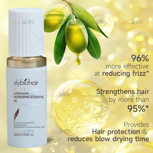 Sifuli Huati Elybiohair Tratamiento de aceite <span class=keywords><strong>para</strong></span> el cuidado del cabello Etiqueta Champú y acondicionador de rizos naturales Crema <span class=keywords><strong>para</strong></span> cabello <span class=keywords><strong>seco</strong></span> - Product Image 5