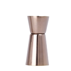 Stainless Steel Ounce Cup Double-<b>Ended</b> Measuring Glass Mini Liquor Pourer <b>Bar</b> Tool Silver Simple Style - Product Image 4