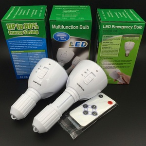 HA CONDOTTO LA Luce Di Emergenza HA CONDOTTO LA Lampadina E27 Intelligente HA CONDOTTO LA Lampada 5W Batteria Ricaricabile Lampada <span class=keywords><strong>per</strong></span> L'illuminazione Esterna Bombillas Torcia Elettrica - Product Image 4