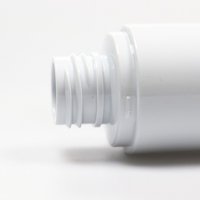 10 ml lotion écologique 100% biodégradables PLA, bouteille ronde pour cosmétique