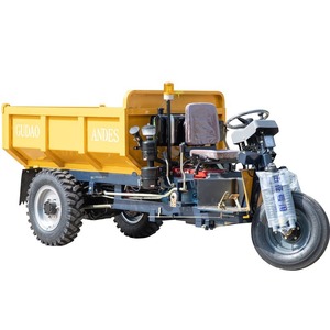 Mini-dumper minier pour chantier, tricycle basculant <span class=keywords><strong>électrique</strong></span> motorisé à trois roues, norme Euro - Product Image 1