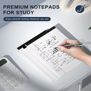 Blocchi <span class=keywords><strong>Note</strong></span> Bianchi Formato Lettera <span class=keywords><strong>8</strong></span> X 5 a Righe Larghe, 30 Fogli per Blocco, con Rilegatura Termica, Formato A4 - Product Image 5