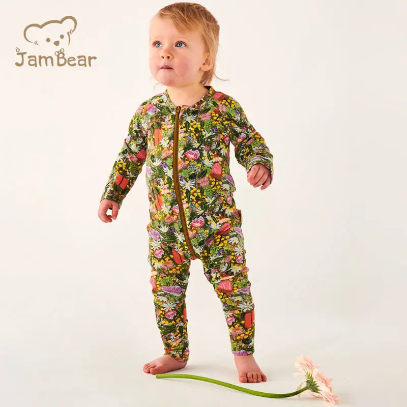 Jimmackey Bambina Lettera Manica Lunga Cime Leopard Pantaloni Neonata Vestiti Set 