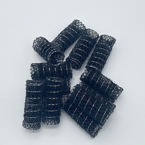 Vente en gros d'usine, rouleaux à cheveux moyens, épingles, rouleaux à cheveux en maille, poils en plastique, 2,5 x 0,98 pouces, flexibles, résistants aux basses températures - Product Image 5