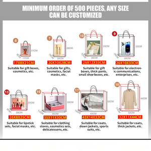 Mini Eco-Friendly Durable Waterproof White Pink Red Kraft Paper <strong>Gift</strong> <strong>Bags</strong> for Birthday Party Halloween <strong>Easter</strong> Bulk Wholesale - Product Image 4