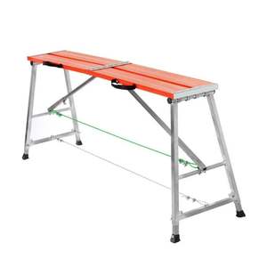 Escada de Trabalho Multifuncional em Liga de Alumínio Reforçada, Escadas Modernas de Extensão, Banco Portátil - Product Image 1