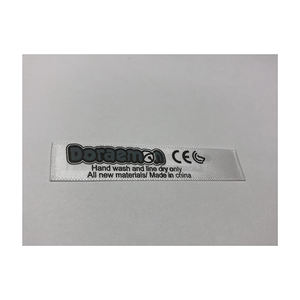 Etiqueta personalizada de buena calidad con contenido de impresión Offset, Material de reciclaje, etiqueta de diseño de moda para el cuidado de la ropa moderna - Product Image 4