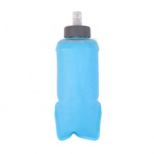 Échantillon Gratuit OEM/ODM Bouteille d'Eau en TPU 500 ml Sans BPA avec Couvercle PP Pliable et Valve Anti-Morsure à Commutateur Rotatif - Product Image 4