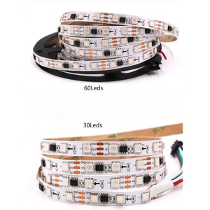 <span class=keywords><strong>12v</strong></span> ws2811 הוביל רצועה 5050 נשלטת רצועה מדיודה פס אור 30led/m ip30 ip65 ip67 עמיד למים עבור בריכת שחיה מנורות קישוט - Product Image 2