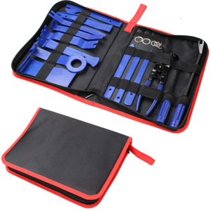 Kit de Herramientas para Remover Paneles de Audio de Automóviles, 19 Piezas, Herramientas Manuales, Estuche de Almacenamiento Suave, Material Plástico - Product Image 4