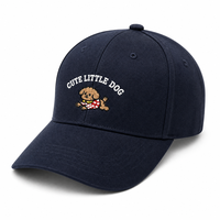 Casquette de baseball personnalisée avec logo, 6 panneaux structurés, visière incurvée, broderie, bleu marine, vente en gros, fournisseur d'usine OEM ODM