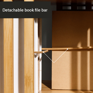 Stockage domestique multicouches Armoire de rangement simple pour enfants Étagère rotative au sol - Product Image 3