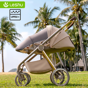 ระบบเดินทางสำหรับเด็กเล็ก LeShu Modern Travel System พร้อมโครงอะลูมิเนียมพับได้ สำหรับเด็กอายุ 0-3 ปี - Product Image 2