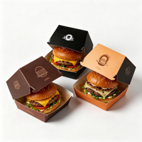 Boîte d'emballage pour gâteaux personnalisée la plus vendue, en carton de haute qualité, portable et promotionnelle pour l'industrie alimentaire