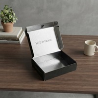 Caja de Envío Elegante Impresa con Embalaje Corrugado, Diseño Plegable, Estampado en Caliente