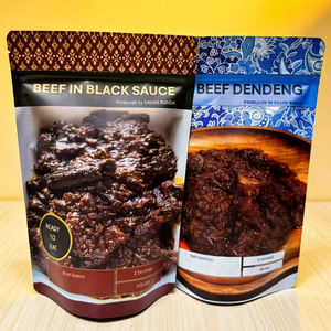 ถุงบรรจุภัณฑ์อาหารเกรดพรีเมียมกันกลิ่นพิมพ์ลายตามสั่ง สำหรับบรรจุเครื่องเทศ 200 กรัม ถุงใส่เนื้ออบแห้ง - Product Image 4