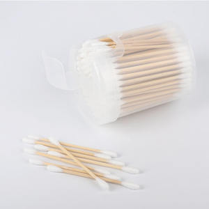 أعواد قطنية للعناية الشخصية، أعواد قطنية ناعمة، توريد أعواد قطنية للأذن وأعواد قطنية بعصا بلاستيكية من الصين - Product Image 1