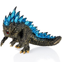 Vente chaude Cadeaux PVC Figurines Godzillaed Anime Collection Jouets Action Figure 12 pouces Tête à Queue Roi du Monstre