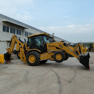 Retroexcavadora y Cargadora de Ruedas de Alta Eficiencia Marca Cat 420F2 con Brazo Extensible - Product Image 1