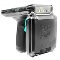 FYJ F9826R UHF RFID Lecteur De Poche Snapdragon Octa-core 2.0GHz 4 + 64GB Mémoire 1D/2D Barcode Scanner Android RFID PDA
