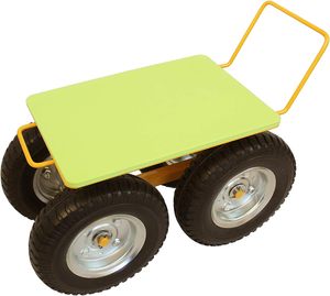 Japanese Style Rolling Garden Stool 360 Degree Swivel Seat <strong>Cart</strong> for Yard Planting <strong>Weeding</strong> Tool - Product Image 1