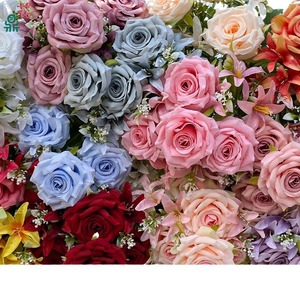 Fleurs artificielles en soie, roses, décoration d'intérieur, style moderne, respectueuses de l'environnement, pour la fête des mères - Product Image 1
