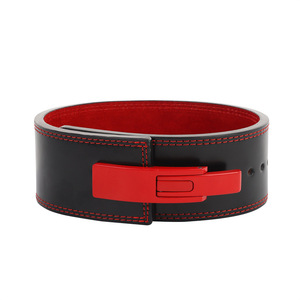 Cinturón de Levantamiento de Pesas de Cuero para Gimnasio, con Logotipo Personalizado 2026, para Soporte Lumbar - Product Image 6