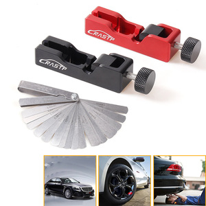 CRASTP Spark Plug <b>Gap</b> Adjustment Tool 4.8x1.0x1.2 Inch Metal For Car Repair - Product Image 5
