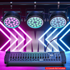 18X8W RGBW 4in1 KTV LED Stage Light pour <span class=keywords><strong>Disco</strong></span> Party Wedding Events Stroboscope Effect Par Light - Product Image 4