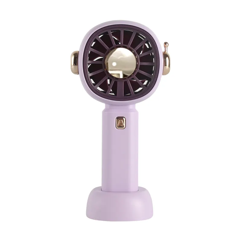 Mini ventilador de mano Carga USB portátil Conveniente Creativo Ventiladores pequeños Catapulta Ventilador de mano de bolsillo Regalo de boda