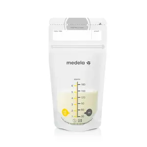 Stand up Breastmilk Storage Bags  Pre-Sterilized and BPA Free breast milk storage bags