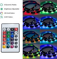 Bande LED RVB colorée étanche IP68 de 5 à 100 mètres, 220V/110V, vente en gros de bandes lumineuses