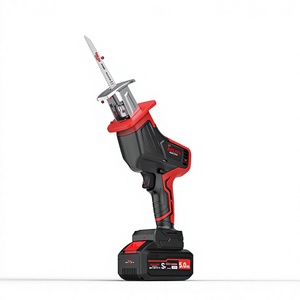 Scie alternative sans balais à batterie lithium Delixi, petite scie portative d'extérieur, scie électrique rechargeable pour la coupe du bois domestique - Product Image 3