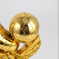 Trophée sportif trophée grand trophée de basket-ball football bottes en or sur mesure tireur gardien de but gants en or