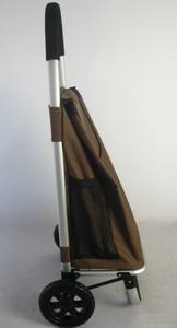 Çanta dükkanı ile 30KGS toptan katlanabilir alüminyum alışveriş bagaj el arabası market arabası - Product Image 4