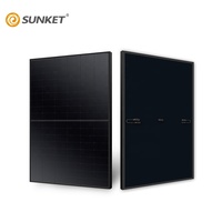 NOUVEAU Panneau solaire haute efficacité de type N PERC 400-410W entièrement noir avec garantie de 25 ans en stock