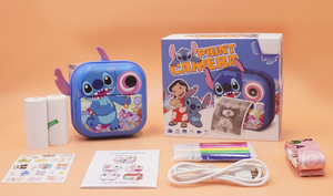 MILI haute définition Pixel impression thermique enfants caméra jouet Version de charge point dessin animé <span class=keywords><strong>Polaroid</strong></span> jouet pour enfants - Product Image 2