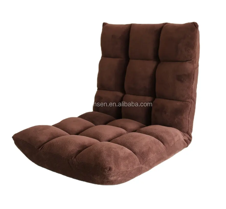 Portátil e confortável, ao ar livre multi-estágio ajustável impermeável cadeira dobrável quadrada