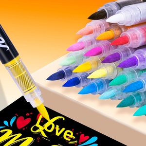 Pennarelli Acrilici Guangna 8101 a Alimentazione Diretta, 240/408 Colori, Punta Morbida, Pennarelli Professionali <span class=keywords><strong>per</strong></span> Disegno Artistico e Graffiti Fai-da-Te, Prodotti in Cina - Product Image 4