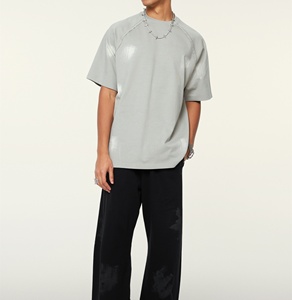 Logo personnalisé de luxe T-shirt lourd de meilleure qualité, confortable et respirant 100% coton au meilleur prix - Product Image 6