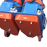 Machine de sablage sans poussière haute performance pour la préparation des surfaces en béton, le décapage des marquages routiers et le nettoyage des sols