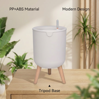 Étagère à fleurs de style nordique en plastique respirant et résistant à la corrosion pour bureau, salon, balcon, pour plantes en pot