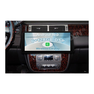 Android 10.0 12.3 Inch GPS Navigation <strong>Radio</strong> for 2007-2012 GMC Yukon/Acadia/Tahoe Chevy Chevrolet Tahoe/Suburban Buick Enclave - Product Image 1