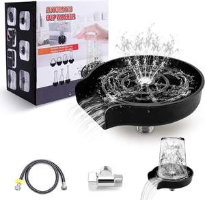 <span class=keywords><strong>Robinet</strong></span> de cuisine BOOMING en acier inoxydable, lave-bouteilles, lave-gobelets, nettoyeur, rinçage rapide automatique à haute pression pour verres - Product Image 6