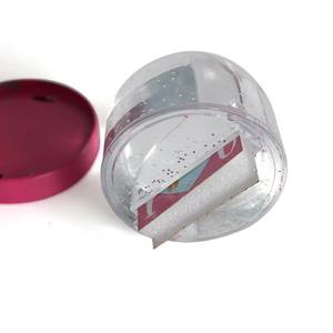 مخصص راتنج بلاستيك صورة إدراج كرة الثلج هدية عيد الحب عشاق صخور الطاولة - Product Image 2