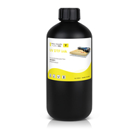1000ml TX800 XP600 L1800 UV DTF tinta Printer lembut fleksibel UV DTF tinta lem untuk Transfer pencetakan stiker