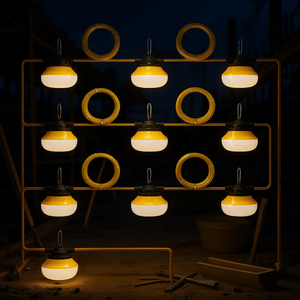 Guirnalda de Luces LED para Exteriores, Conectables e Impermeables, 100 Pies, IP65, Cuerpo de Plástico, Luz Blanca Cálida, Amarilla, para Trabajo - Product Image 2